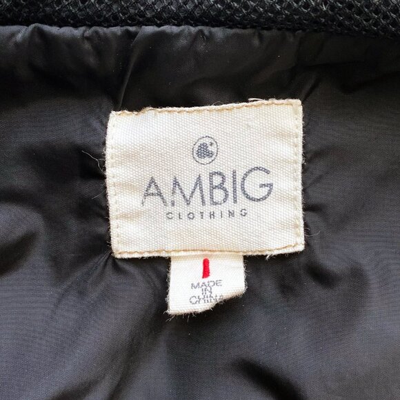 AMBIG Men’s Hooded Quarter-Zip Windbreaker Jacket - Picture 10 of 12